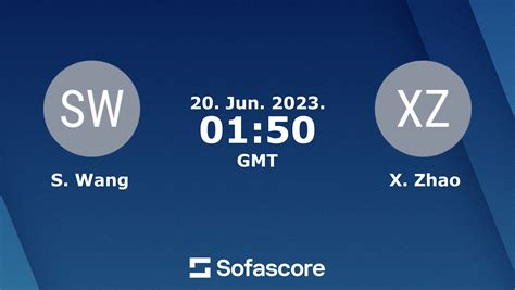 Guo H. vs Zhao X. live score and H2H results .